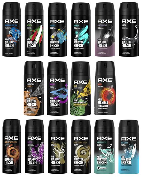 list of axe scents